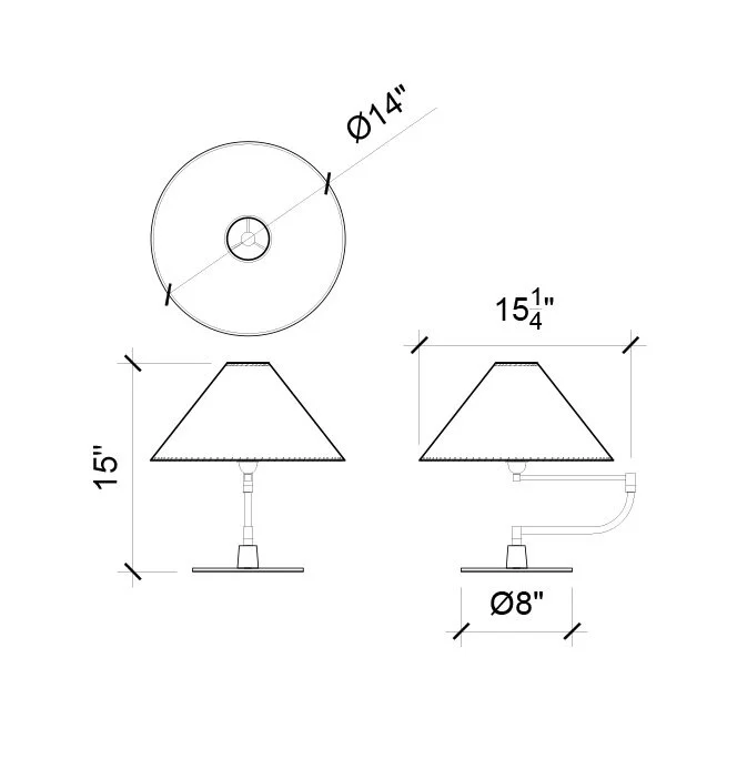 SERIES 04 PIVOT-ARM DESK LAMP - DARK PATINATED BRASS - GOATSKIN